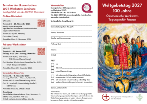 Flyer WGT-Seminare