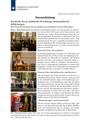 Poetische Texte, politische Workshops und praktische Erfahrungen