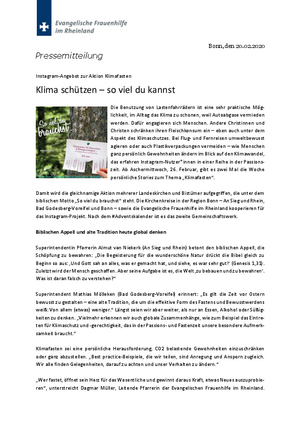 Klima schützen – so viel du kannst